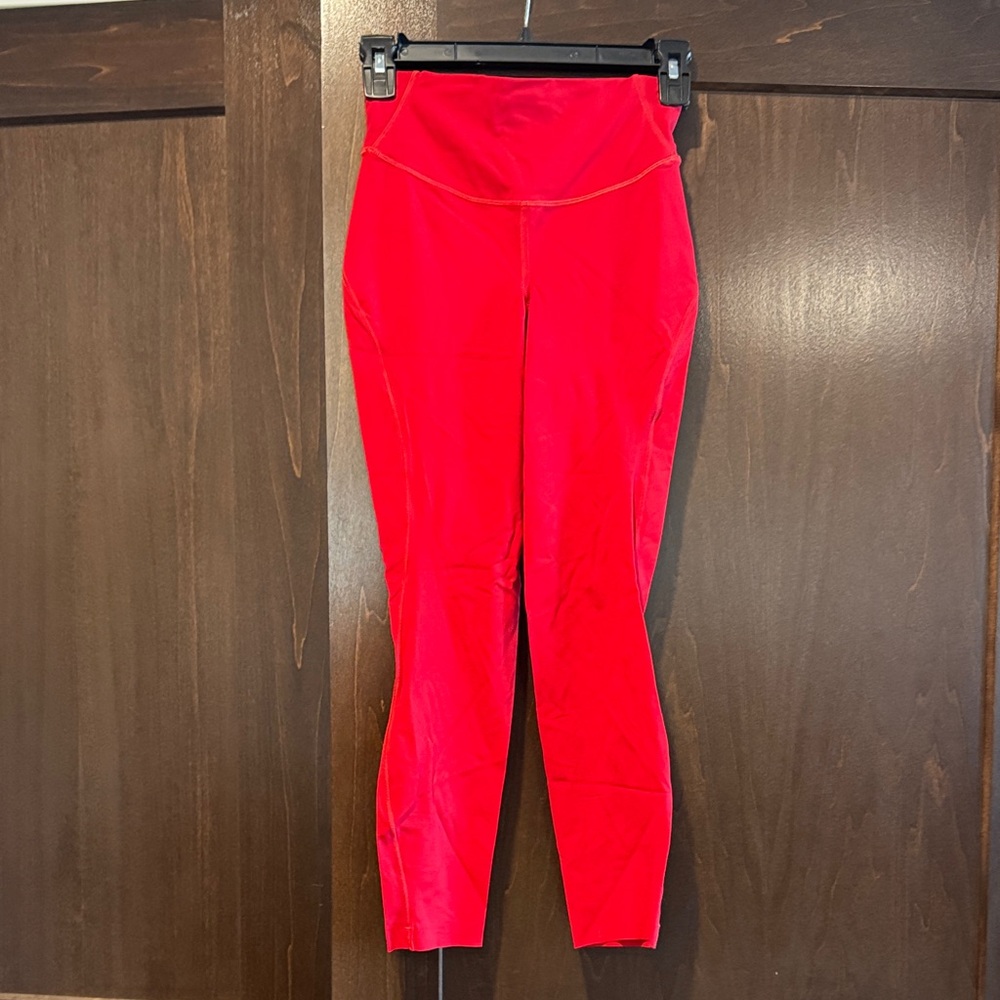 lululemon athletica Red Leggings